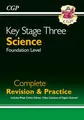 Produktbild: KS3 Science Complete Revision & Practice – Foundation (includes Online Edition, Videos & Quizzes) (CGP KS3 Revision & Practice)