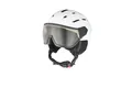 Produktbild: CRIVIT Damen Herren Skihelm mit selbsttönendem Visier (Weiß, M/L) - B-Ware gut