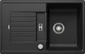 Produktbild: Blanco Einbauspüle ZIA 45 S Einbauspüle SILGRANIT schwarz ab 45 cm Excenter, rechteckig, 50/78 cm