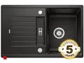 Produktbild: Küchenspüle Blanco Zia 45 S - 526012 Schwarz Granitspüle Einbauspüle 45er US
