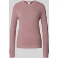 Produktbild: Vila Strickpullover mit gerippten Abschlüssen Modell 'dalo' in Mauve, Größe S