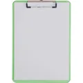 Produktbild: Maul Klemmbrett neon, DIN A4, transparent-grün aus Kunststoff, flache, vernickelte Bügelklemme (22.6 x 31.8 cm) (23406 51)