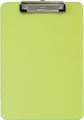 Produktbild: Klemmbrett MAUL, DIN A4, mit Aufhängeöse, 318 x 226 x 15 mm, Kunststoff, neongrün-transparent 186500
