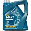 Produktbild: 4 LITER MANNOL 2-TAKT UNIVERSAL MOTORÖL MINERALISCH 2T ÖL ZWEITAKTÖL API TC JASO