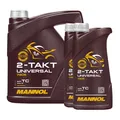 Produktbild: 6 (4+2x1) Liter MANNOL 2-Takt Universal Motoröl