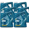 Produktbild: 6x4 Liter MANNOL 2-Takt Universal Motoröl API TC JASO FB ISO L-EGB mineralisch
