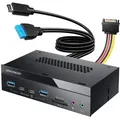 Produktbild: GRAUGEAR G-MP03CR-AU Schnittstellen-Hub 10000 Mbit/s