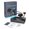 Produktbild: GRAUGEAR G-MP03CR-AU Schnittstellen-Hub 10000 Mbit/s