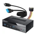 Produktbild: GRAUGEAR G-MP03CR-AU Schnittstellen-Hub 10000 Mbit/s Neu