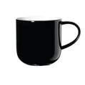 Produktbild: ASA SELECTION Becher COPPA Henkelbecher schwarz 0,4 l, Porzellan, Geschirr