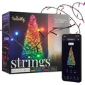 Produktbild: Twinkly Strings 600 LED RGB schwarzes Kabel/Stecker F (EU-Typ)