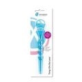 Produktbild: 2x MIRADENT Zungenreiniger Tong-Clin de Luxe blau 1 ST