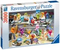 Produktbild: Ravensburger 17064 Gelini auf Reisen 3000 Teile Puzzle