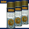 Produktbild: Kwasny Belton special 3 x 400 ml Bronze-Lack Gold Lackspray Antik Look