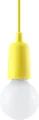 Produktbild: Hängeleuchte DIEGO 1 gelb 1xE27 15W PVC 90x9x9cm Sollux Lighting