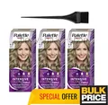 Produktbild: Palette 8-21 Ashy Light Blonde Haarfarbe Creme Salon-Style Cool Tone 3er Pack