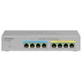 Produktbild: NETGEAR MS108TUP Unmanaged L2 2.5G Ethernet (100/1000/2500) Power over Ethernet (PoE) Grau