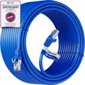 Produktbild: hb-digital LAN Kabel CAT 7 Patchkabel 30m RJ45 S/FTP PiMF LSZH AWG 26 halogenfrei blau