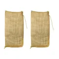 Produktbild: Jutesack Kartoffelsack Lagersack Jute Sack 100 kg 65x135 cm 230g/m² 2er Set 2 St
