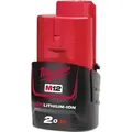 Produktbild: Milwaukee Akku M12B2 12V 2.0Ah Ersatzakku Akkupack Batterie Steckakku RedLithium