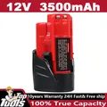 Produktbild: 12V 3,5Ah Akku Für Milwaukee M12B6 XC Li-ion 48-11-2460 M12B5 M12 48-11-2401