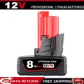 Produktbild: AKKU Für Milwaukee M12 LITHIUM XC 8,0Ah 12V 48-11-2402 M12B6 48-11-2460 M12B9