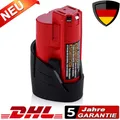 Produktbild: 3500mAh 12V Lithium Akku für Milwaukee für M12 M12B2 M12B4 48-11-2402 48-11-2440