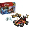 Produktbild: 71864 Ninjago Kais und Coles Kombi-Flitzer, Konstruktionsspielzeug