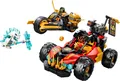 Produktbild: 71864 LEGO NINJAGO Kais und Coles Kombi-Flitzer Bauset mit 3 Minifiguren (71864)