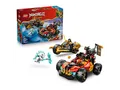 Produktbild: LEGO Ninjago 71864 Kais und Coles Kombi-Flitzer Bausatz, Mehrfarbig