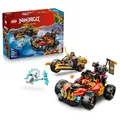Produktbild: LEGO NINJAGO Kai & Cole Kombiner-Fahrzeuge Set 71838 Dragons Rising