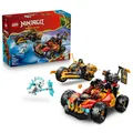 Produktbild: LEGO Ninjago 71864 Kais und Coles Kombi-Flitzer Bausatz, Mehrfarbig