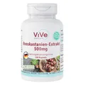 Produktbild: Rosskastanien-Extrakt 500mg - 120 Kapseln - standardisierter Extrakt mit 20% Aescin - hochdosiert und vegan | Qualität aus Deutschland von ViVe Supplements