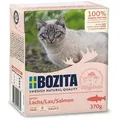 Produktbild: Bozita Häppchen in Soße Lachs | 6x 370g Katzenfutter nass