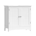 Produktbild: VASAGLE BBC01WT Badezimmerschrank, weiß, 60 x 60 x 30 cm, verstellbares Regal