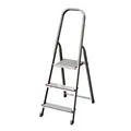 Produktbild: Stufen Stehleiter Krause Corda Haushaltsleiter 3 Stufen einseitig besteigbare Leiter mit solider Trittfläche 000712