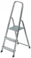 Produktbild: 3 Stufen Aluminium Leiter - Freistehend, 150kg, 2,55m Arbeitshöhe
