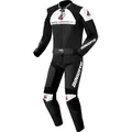 Produktbild: Bogotto Losail 2-Teiler Motorrad Lederkombi, schwarz-weiss, Größe 48 für Männer