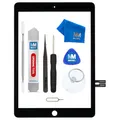 Produktbild: MMOBIEL Digitizer Display Glas kompatibel mit iPad 6. Gen 2018 9.7 Inch (Schwarz) Touchscreen Ersatzteil Inkl Werkzeugset