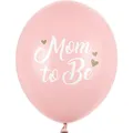 Produktbild: Partydeco Luftballon Mom to be Ø 30 cm, 6 Stück, Pink (6x) (SB14P-311-081J-6)