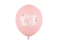 Produktbild: Luftballons Mom to Be 30cm 6er Set mit Aufschrift Latex Baby Shower Ballondeko Partyballons Deko
