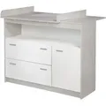 Produktbild: Roba Wickelkommode, Weiß, Holzwerkstoff, 2 Schubladen, Rechteckig, 117x98x75 cm, Babymöbel, Wickelkommoden & Zubehör, Wickelkommoden