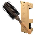 Produktbild: Regincós Rundbürste Cork Classic 660 Natural – Profi-Föhnbürste mit Korkgriff & Naturborsten für Volumen & Locken, 16x66mmmm