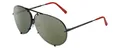 Produktbild: Porsche Design P8478 R Sonnenbrille Schwarz Grün Spiegel W/Austauschbar 63mm
