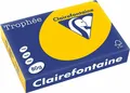 Produktbild: Clairefontaine Trophee Color Sonnenblumengelb 80g/m² DIN-A4 - 500 Blatt Papier