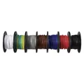 Produktbild: Tru Components TC-12112368 Litze 1.0 mm² Schwarz, Weiss, Rot, Blau, Braun (5 m) (TC-12112368)