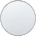 Produktbild: BELIANI Badspiegel Silber Glas und Aluminium ø 79 cm Rund mit LED-Beleuchtung Touch-Sensor Antibeschlag Modern Badezimmer Möbel Ausstattung