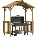 Produktbild: vidaXL Grillpavillon Kiefernholz Imprägniert 163,5x93x210 cm - Grün