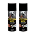 Produktbild: Dichtspray Schwarz 2x400ml Spraydose UV- & Wetterfest für Risse Fugen Abdichtung
