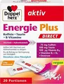 Produktbild: Doppelherz Energie Plus Koffein + Taurin + B-Vitamine DIRECT 20 Portionen